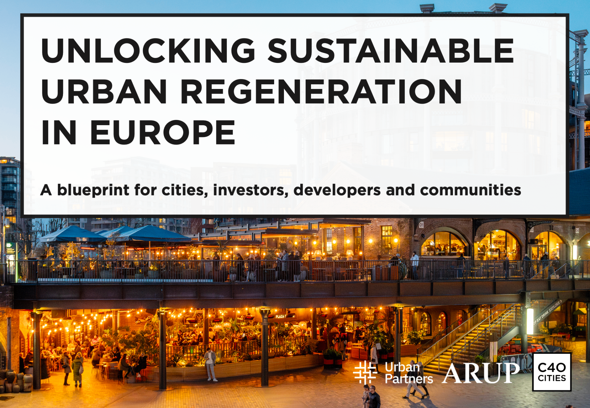 Unlocking Sustainable Urban Regeneration in Europe cover